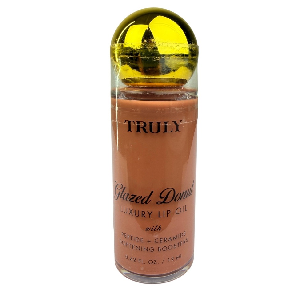 Truly Glazed Donut Luxury Lip Oil with Peptide + Ceramide 0.42 fl oz Sealed - Picture 3 of 4